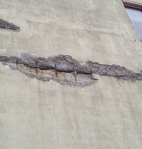 Concrete spall repair Gastonia NC